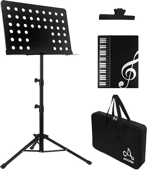 AODSK Sheet Music Stand 2 in 1 Dual-Use Desktop Book Stand …