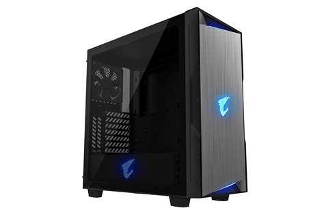 AORUS C300 Glass ATX Gaming Case, Tinted Tempered Glass, …