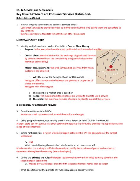 AP Human Geography - Chapter 12 - Key Issues 1, 2 & 4