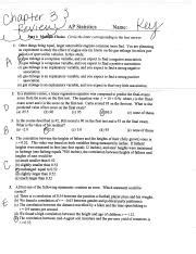 AP Statistics Chapter 3 Test Study Guide YouTube