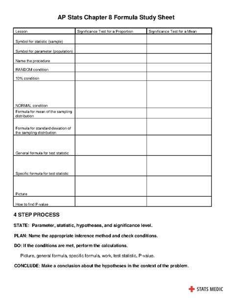 AP Stats: Chapter 8 - Day 4 StatsMedic