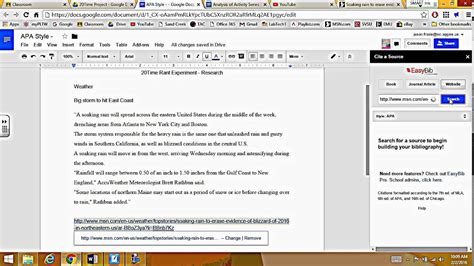 APA Formatting in Google Docs YouTube