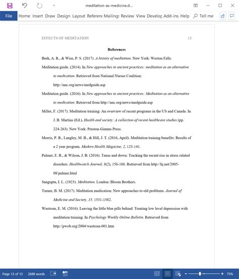 APA Style and Format