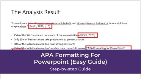 APA format pptx