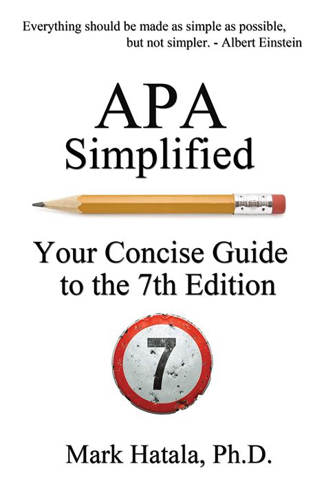 Download Apa Simplified Your Concise Guide To The 7Th Edition By Mark Hatala
