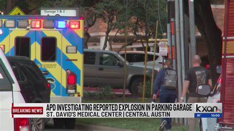 APD investigating reported explosion in St. David's Medical Center parking garage