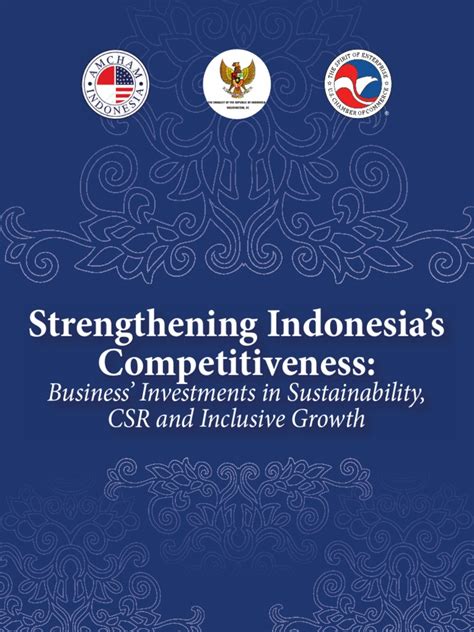APEC Program Strengthening Indonesias Competitiveness