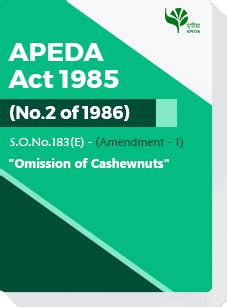 APEDA Act As on date pdf