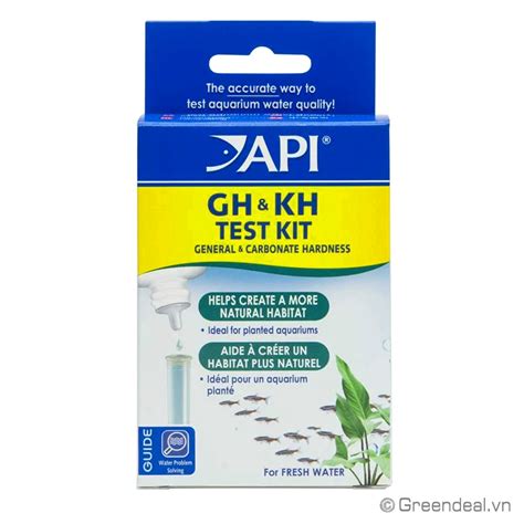 API API GH & KH Hardness Test Kit Newfound Pet Center