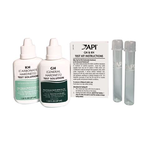 API GH/KH Hardness Test Kit