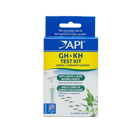 API GH & KH Test Kit (General & Carbonate Hardness) Monitors water