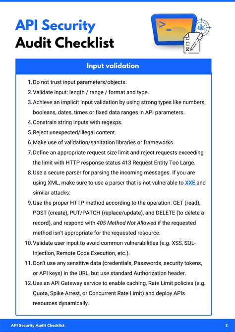 API Security Checklist - API Security Best Practices Guide - coolestguyplanet.net