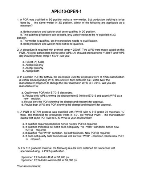 API-510 Musterprüfungsfragen