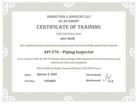 API-570 Zertifikatsfragen