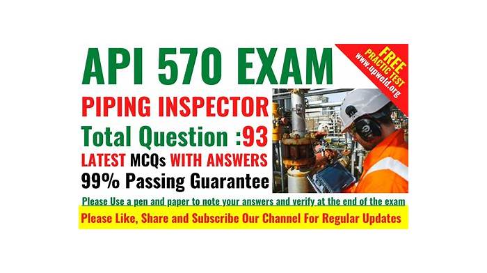 API-570 Exam Pass4sure