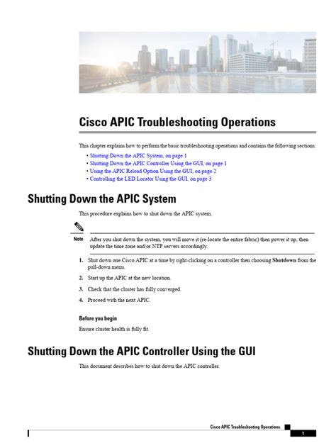 APIC Troubleshooting pdf