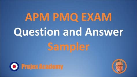 APM-PMQ Testking