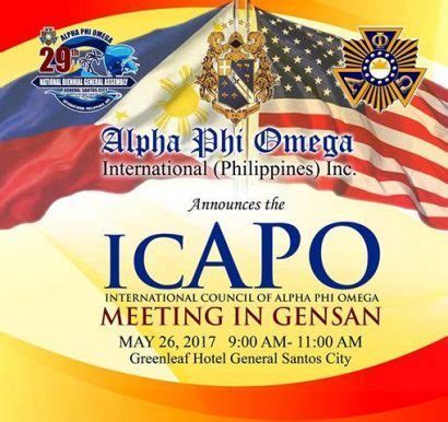 APO Presidency in the 26th Biennial Convention