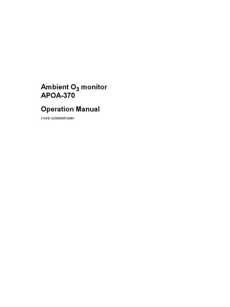 APOA 370 Operation Manual e