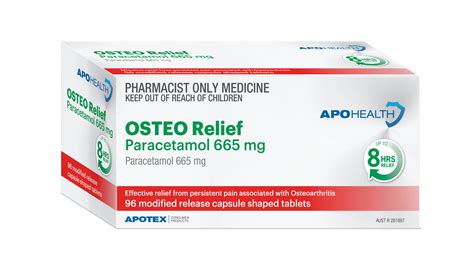 APOHEALTH Osteo Relief Modified Release Tablets …