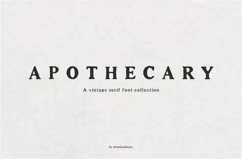 Apothecary fonts | Collection | FontSpace - muktibox.com