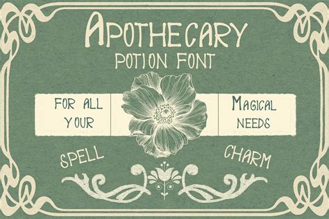 APOTHECARY POTION font Free Download - muktibox.com