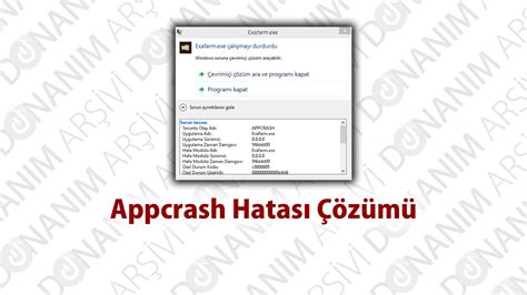 APPCRASH hatası Microsoft Community.