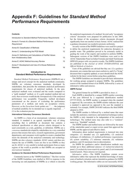Appendix F: Guidelines for Standard Method Performance Requirements - wintechmobiles.com