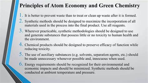 Application of Green Chemistry Principles to Green Economy - wintechmobiles.com