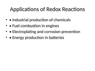 Applications of redox reactions in batteries and corrosion - wintechmobiles.com