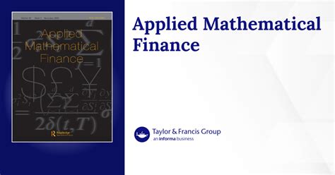 Applied Mathematical Finance - Taylor & Francis Online - wintechmobiles.com
