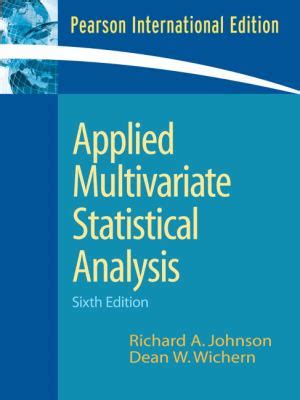 Applied Statistics and Multivariate Data Analysis for … - wintechmobiles.com
