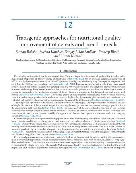 Approaches for Nutritional Quality Improvement in Forages - raincitystudios.com