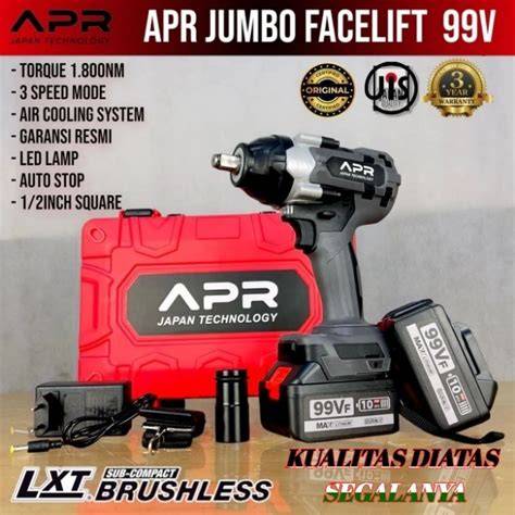 APR AP78PROMAX MotoGP Impact Wrench 1800Nm Cordless Mesin Buka Baut Ban ... - raincitystudios.com