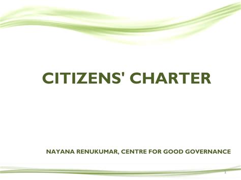APSEC Citizen Charter