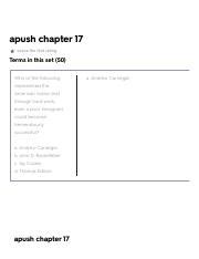 APUSH Chapter 17 Flashcards - Easy Notecards