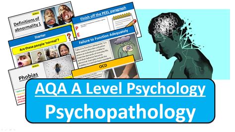 AQA A-Level Psychology: Psychopathology SOW