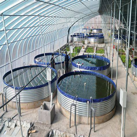 Aquaculture Tanks PVC-Lined Systems - Octaform - raincitystudios.com