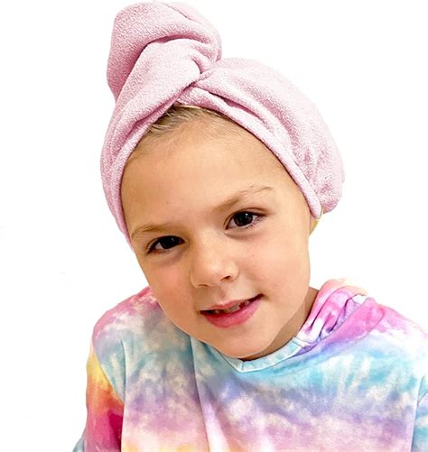 AQUIS Original Hair Wrap for Kids, Hands-Free Microfiber Hair …