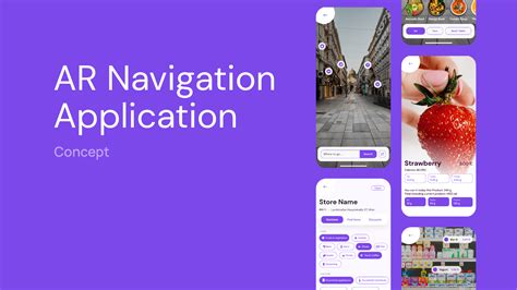 AR Navigation Application Conсept Figma