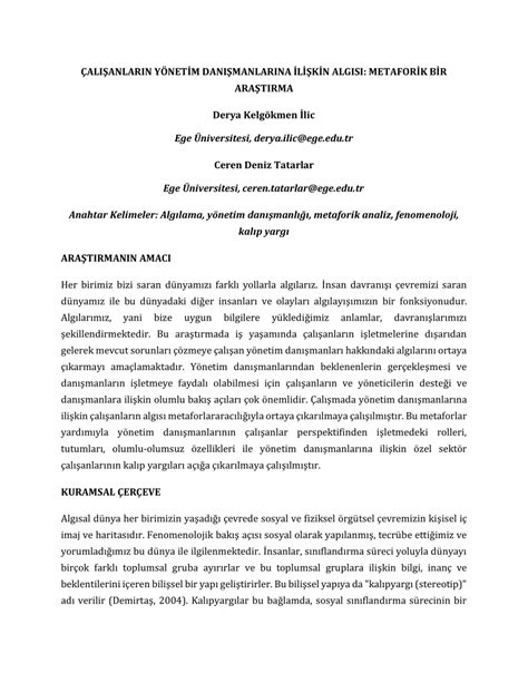 ARAŞTIRMA ResearchGate.