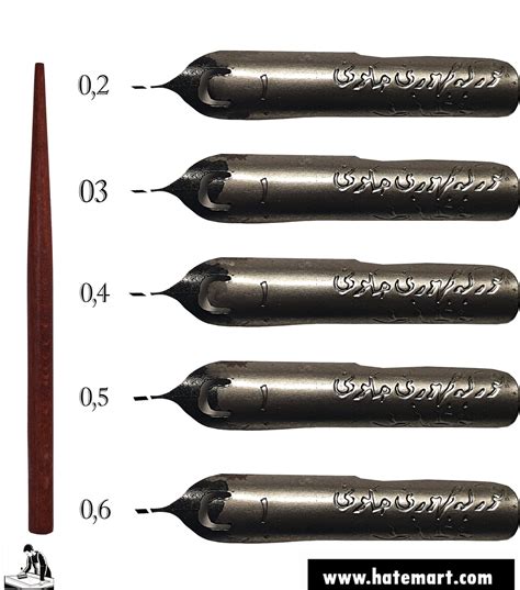 Arabic Calligraphy Pens - Bamboo Celi Pens - muktibox.com