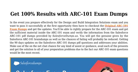ARC-101 Exam
