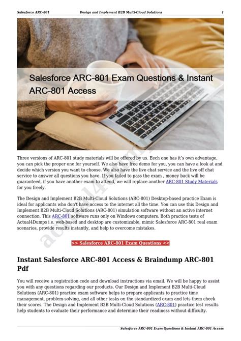 ARC-801 Exam Fragen