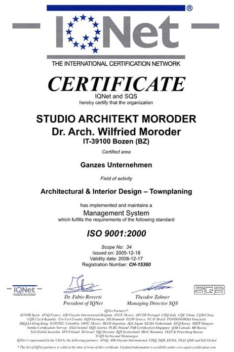 ARC-801 Zertifizierung