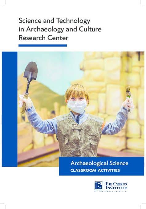 Archaeological Science Classroom Activities: A free multi-lingual ... - raincitystudios.com