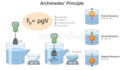 Archimedes Principle Buoyancy Diagram Labeled - wintechmobiles.com