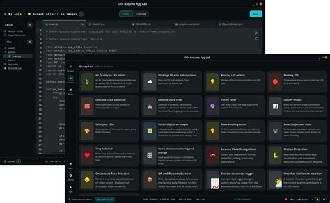 Arduino App Lab Example Applications Overview - coolestguyplanet.net