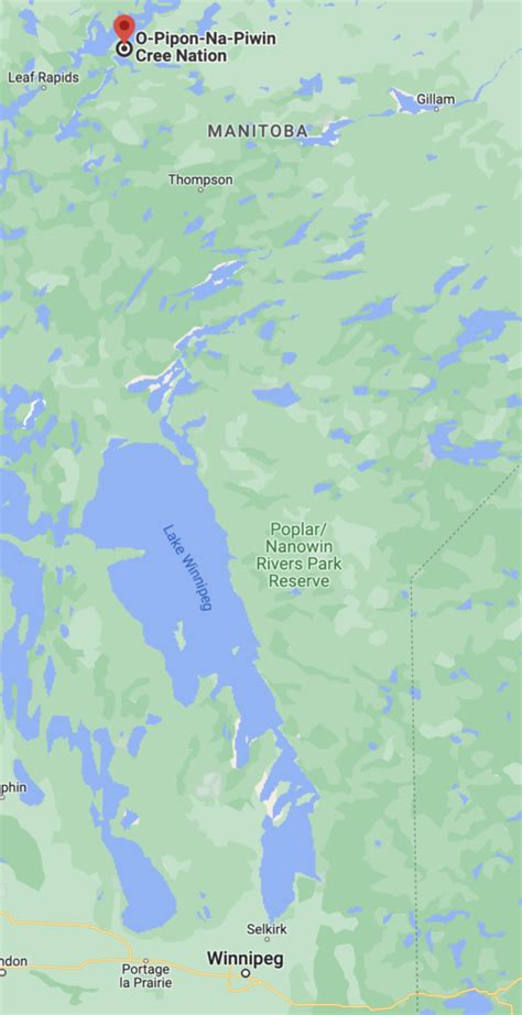 AREA 1 - SOUTH INDIAN LAKE / O-PIPON-NA-PIWIN CREE …