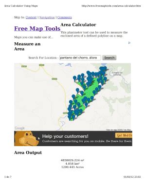 Area Calculator Using Maps - wintechmobiles.com